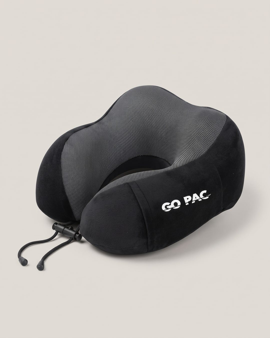 GO PAC Memory Foam Travel Pillow, neck support for long-haul flights